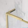 Radaway Modo F SL Brushed Gold II kabina Walk-in 55x201,6cm lewa Złoto Szczotkowane szkło przejrzyste 10419055-99-01L