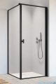 Radaway Nes 8 Black Kdj I Frame kabina 90x80cm prawa czarny mat/szkło przejrzyste 10072090-54-56R/10089080-54-56