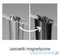 Radaway Furo SL Black KDD kabina 90x80cm czarny mat/szkło przejrzyste 10305090-54-01L/10305080-54-01R