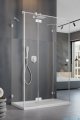 Radaway Essenza Pro White Kdj+S kabina 90x80x90cm lewa biały mat/szkło przejrzyste 10097380-04-01L/10098090-01-01/10098090-01-01