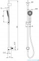 Deante Arnika zestaw prysznicowy 1-funkcyjny z przyłączem podtynkowym chrom NQA 061K