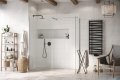 Excellent Vidoq walk-in kabina prysznicowa gięta, ścianka prosta 90cm, ścianka gięta 93cm chrom KAEX.1507.K.0900.0930.CR