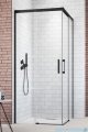 Radaway Idea Black Kdd kabina 110cm część lewa szkło przejrzyste 387063-54-01L