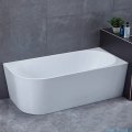 The North Bath Calia wanna wolnostojąca przyścienna prawa 150x75cm + syfon Klik-klak 6845-1501R