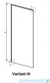 Radaway Modo XL Black kabina Walk-in 100-160×250-300 szkło przejrzyste 10mm 389409-54-01