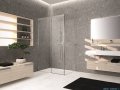 Novellini Kali FH ścianka boczna 90cm profile chrom KALIFH88-1B