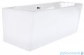 Corsan Intero Slim wanna asymetryczna lewa 150x74 cm biała + syfon E-230MNL