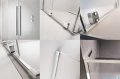 Radaway Furo SL KDD kabina 80x110cm chrom połysk/szkło przejrzyste 10305080-01-01L/10305110-01-01R