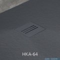 Radaway Kyntos F brodzik 140x80cm antracyt HKF14080-64