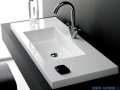 Bathco umywalka blatowa dolomitowa Colloto 100x40 cm 0515