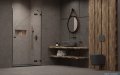 Radaway Essenza Pro Brushed GunMetal Dwj drzwi wnękowe 120cm prawe szczotkowany grafit 10099120-92-01R