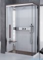 Novellini Nexis kabina prysznicowa z hydromasażem 100x80 Lewa burlington NEXA109SM5-1KN