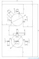 Omnires Y bateria podtynkowa termostatyczna 2-wyjściowa element natynkowy chrom Y1236/KROCR