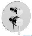 Paffoni Light Bateria podtynkowa z przełącznikiem chrom LIG019CR