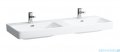 Laufen Pro S umywalka podwójna ścienna 130x46cm biała H8149680001041