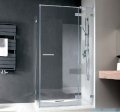 Radaway Euphoria KDJ Kabina prysznicowa 100x80 prawa szkło przejrzyste + brodzik Argos D + syfon