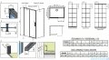 Radaway Idea Black Kdj Factory kabina prysznicowa 160x110 lewa czarny mat/szkło przejrzyste 387046-54-55L/387053-54-55R