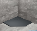 Radaway Kyntos PT  brodzik pięciokątny 80x80x3cm antracyt HKPT8080-64
