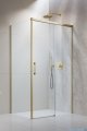 Radaway Idea Kdj Brushed Gold kabina 120x70cm prawa szczotkowane złoto 387042-99-01R/387048-99-01L