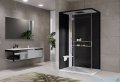 Novellini Glax 2 2.0 kabina z hydromasażem hydro plus 120x80 lewa biała G222P120SM1L-1UH