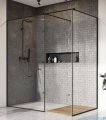 Radaway Modo New Black III kabina Walk-in 70x90x200 Frame industrialny, loft