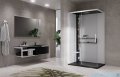 Novellini Glax 2 2.0 kabina masażowo-parowa 120x90 lewa czarna G222P290SM5-1HU