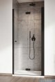 Radaway Nes Black Dwb drzwi wnękowe 90cm prawe czarny mat/szkło przejrzyste 10029090-54-01R