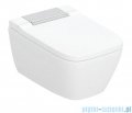 Geberit urządzenie WC z funkcją higieny intymnej AquaClean Sela Square, wisząca miska WC biały/chrom 146.250.21.1