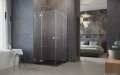 Radaway Essenza Pro Brushed Nickel Kdd kabina 80x100cm szczotkowany nikiel 10096080-91-01L/10096100-91-01R