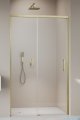 Radaway Idea DWJ Brushed Gold drzwi wnękowe 140cm lewe szczotkowane złoto 387018-99-01L