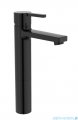 Roca Naia bateria umywalkowa sztorcowa wysoka Titanium Black EVERLUX-PVD A5A3B96CN0