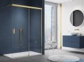 SanSwiss Cadura Gold Line kabina Walk in 120cm prawa ze ścianką przesuwną CAW2D1201207