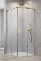 Radaway Idea Kdd Brushed Gold kabina 110x80cm szczotkowane złoto 387063-99-01L/387061-99-01R
