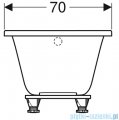 Geberit Selnova Square wanna prostokątna 160x70cm 554.382.01.1