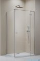 Radaway Essenza Kdj Brushed Nickel kabina 100x75cm prawa szczotkowany nikiel 1385040-91-01R/1384049-01-01
