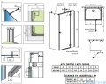 Radaway Essenza Brushed GunMetal Kdj+S kabina 80x100x80cm prawa szczotkowany grafit 1384051-01-01/1385022-92-01R/1384051-01-01