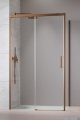 Radaway Idea Kdj Brushed Copper kabina 120x110cm lewa szczotkowana miedź 387042-93-01L/387053-93-01R