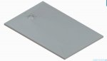 Vitalle PALO brodzik Stonex prostokątny szary 120x90cm A276477300