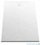 New Trendy Mori brodzik konglomeratowy prostokątny 120x90x3 cm biały B-0436