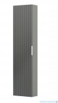 Oristo Etna szafka boczna wysoka Ryflowana 40x160x17cm Oliwkowy Mat OR52-SB1D-40-17R