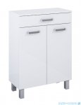 Elita Sunn komoda 58x29x84cm biały połysk RE169199008060