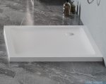 New Trendy Mild Satin Brodzik akrylowy kwadratowy 80x80x4,5 cm biały mat B-0646