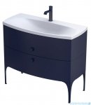 Oristo Louis szafka podumywalkowa wisząca 101x55x47 granatowy mat OR50-SD2S-102-14