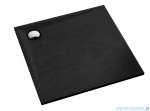 Schedpol Schedline  Libra Black Stone brodzik kwadratowy 80x80x3cm 3SP.L1K-8080/C/ST