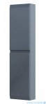 Oristo Brylant szafka boczna wysoka 40x160x17cm szaroniebieski mat OR36-SB2D-40-16-V3