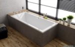 Riho Lusso wanna prostokątna 180x90cm nogi+syfon B026001005/207095/208865