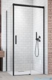 Radaway Idea Black Kdj kabina 140x80cm prawa czarny mat/szkło przejrzyste 387044-54-01R/387051-54-01L