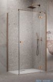 Radaway Essenza Kdj Brushed Copper kabina 110x75cm prawa szczotkowana miedź 1385041-93-01R/1384049-01-01