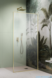 Radaway Modo F SL Brushed Gold II kabina Walk-in 55x201,6cm prawa Szczotkowane Złoto szkło przejrzyste 10419055-99-01R
