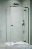 Radaway Essenza 8 Brushed GunMetal Kdj kabina 100x110cm prawa szczotkowany grafit 10480612-01-01R/10470337-92-01R/10113110-01-01